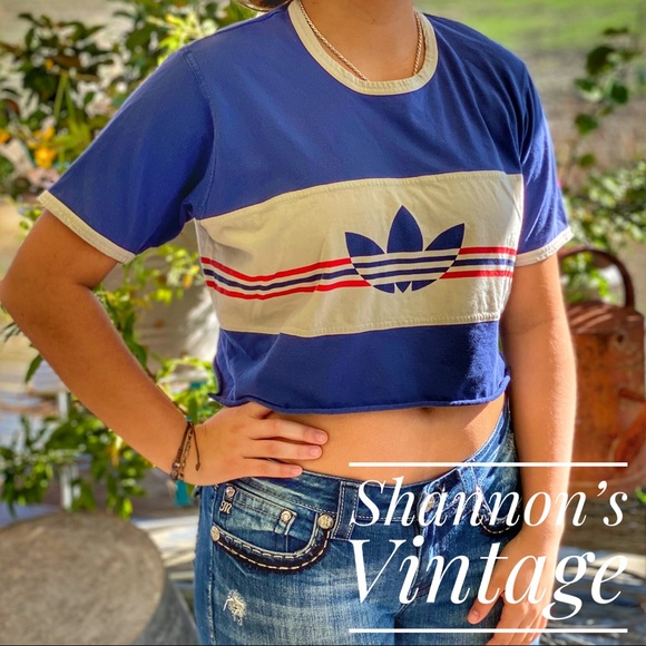 adidas Tops - Adidas Originals women’s large crop top. A27
